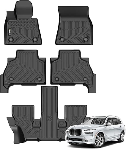 Vista 112 de Alfombrillas para todo tipo de clima y forro de carga personalizadas para BMW X1 2025, 2024, 2023, alfombrillas de automóvil, alfombrillas