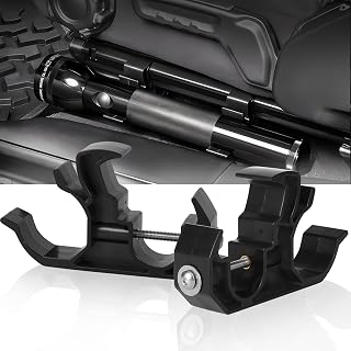 Flashlight Holder Bracket Mount for Jeep - Suitable for 2018-2025 Jeep Wrangler Unlimited 4-Door JL & 2020-2025 Jeep Gladiator JT