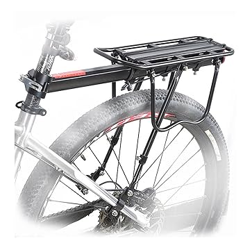 後付け自転車用荷物ラック 軽量なのに耐荷重50kg Amazon | Zonglian 【じてんしゃ用品】 自転車荷台 耐荷重50KGS