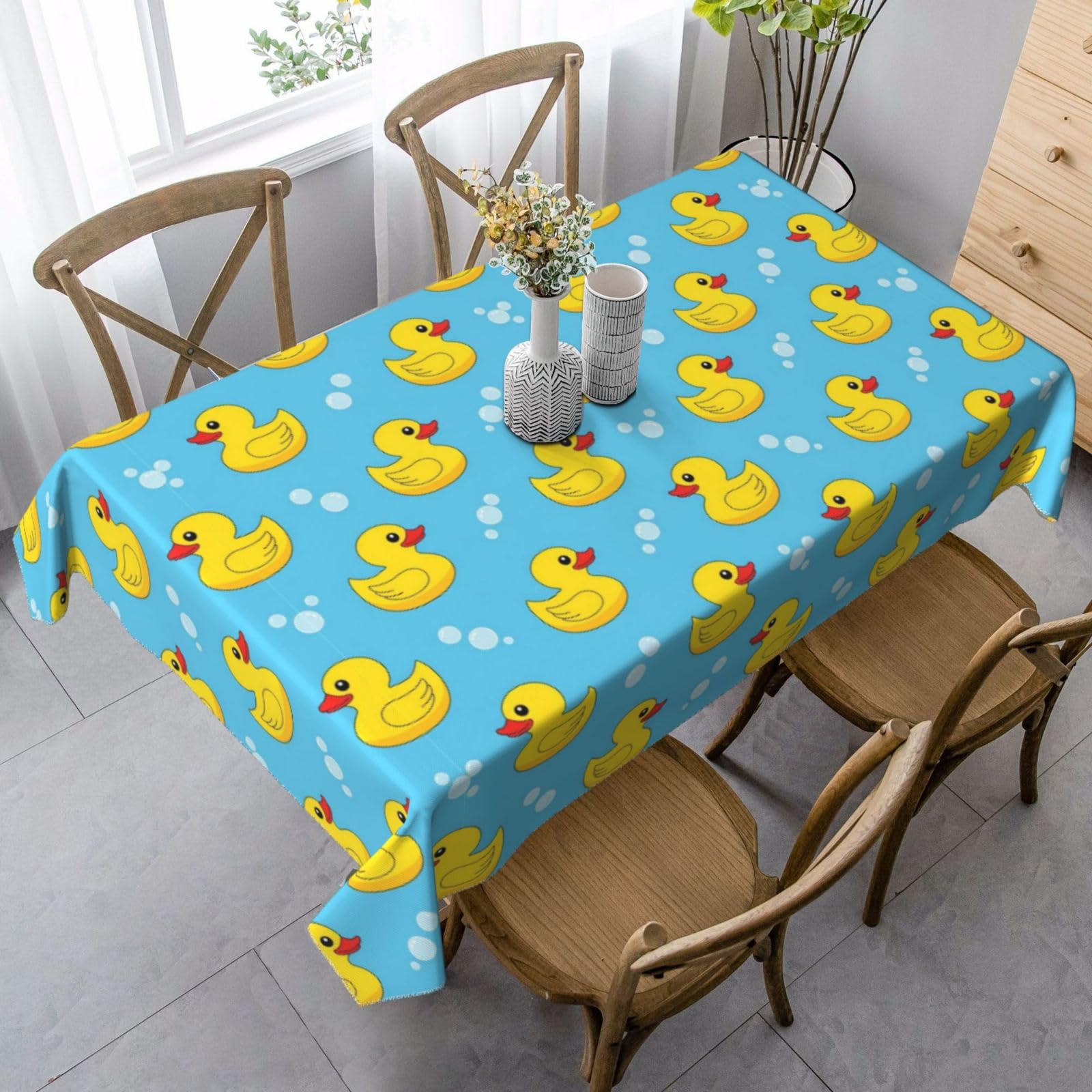 Nappe canards en caoutchouc pour pique-nique et anniversaire d'enfants