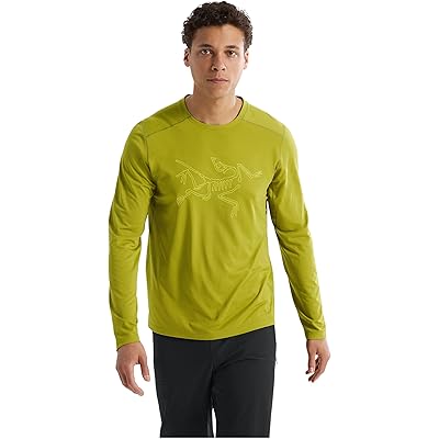 Мужская рубашка Arcteryx Cormac Logo Long Sleeve olive moss/euphoria