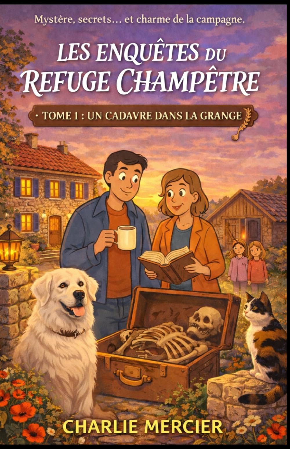 LES ENQUÊTES DU REFUGE CHAMPÊTRE – Tome 1 : Un cadavre dans la grange: Cosy mystery à la campagne, maison à secrets, amour interdit et enquête familiale en Ardèche