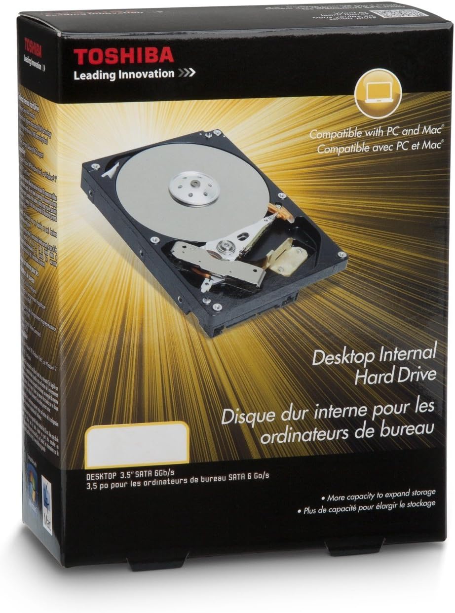 (Old Model) Toshiba 4TB SATA 6Gb/s 7200rpm, 128MB Ca