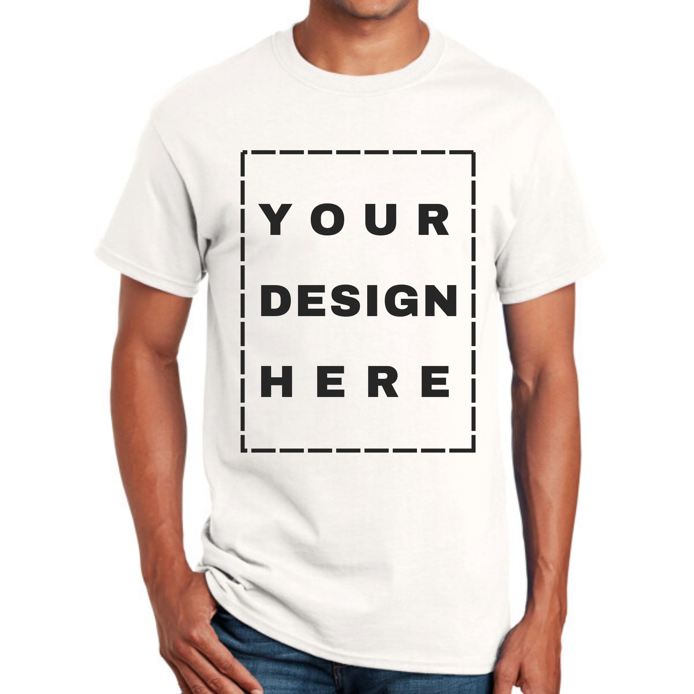 T-Shirt with Your Image for Men Women Design Your Own Personalized T-Shirts