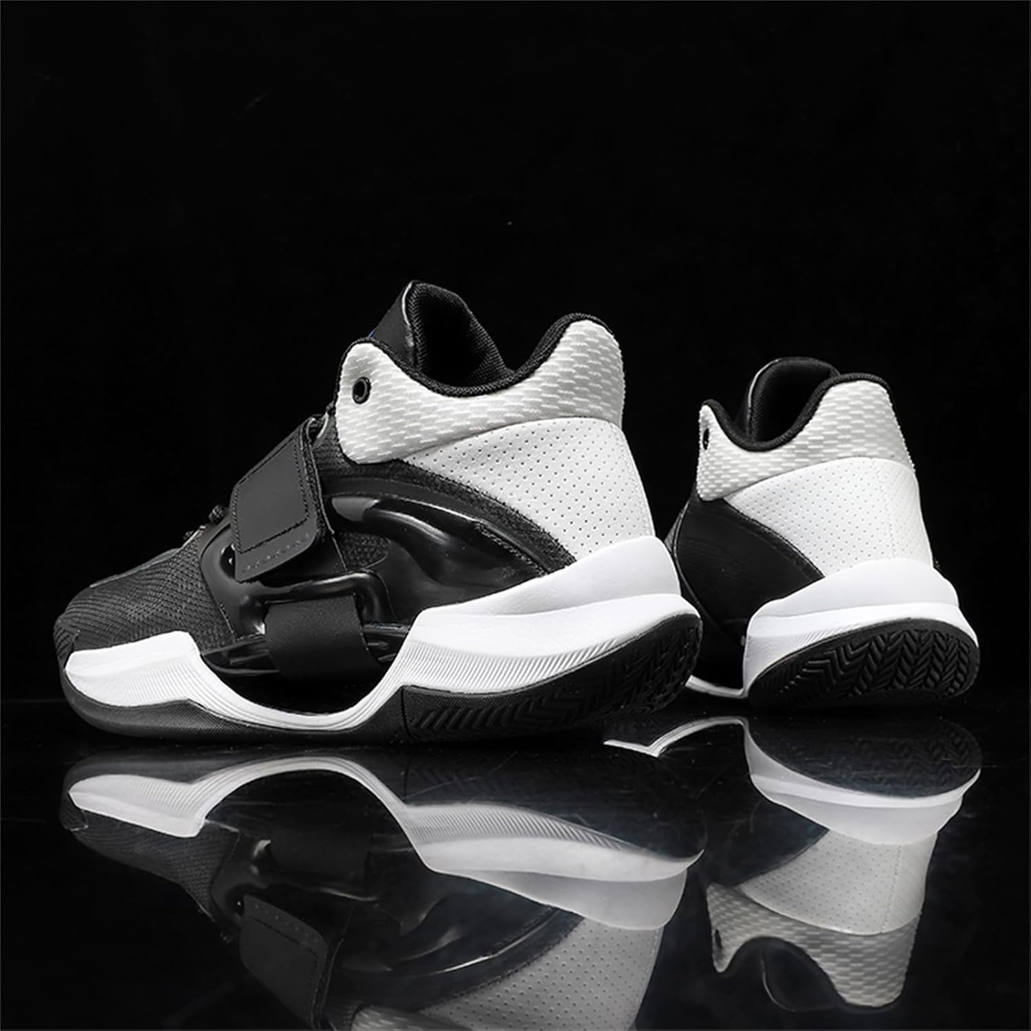 Unisex Fashion Breathable Mesh Lace-up Hightop Basketball Shoes Lightweight Non-Slip Running Tennis Training Sneakers Classic Walking Sports Volleyball Baseball Shoes - Image 7