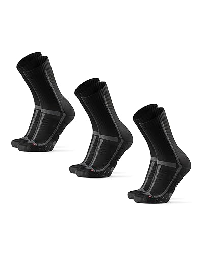 DANISH ENDURANCE Calcetines Running Altos, Anti Rozaduras, Para Correr Largas Distancias, para Hombre y Mujer, 3 o 5 Pack - Chollo en Moda