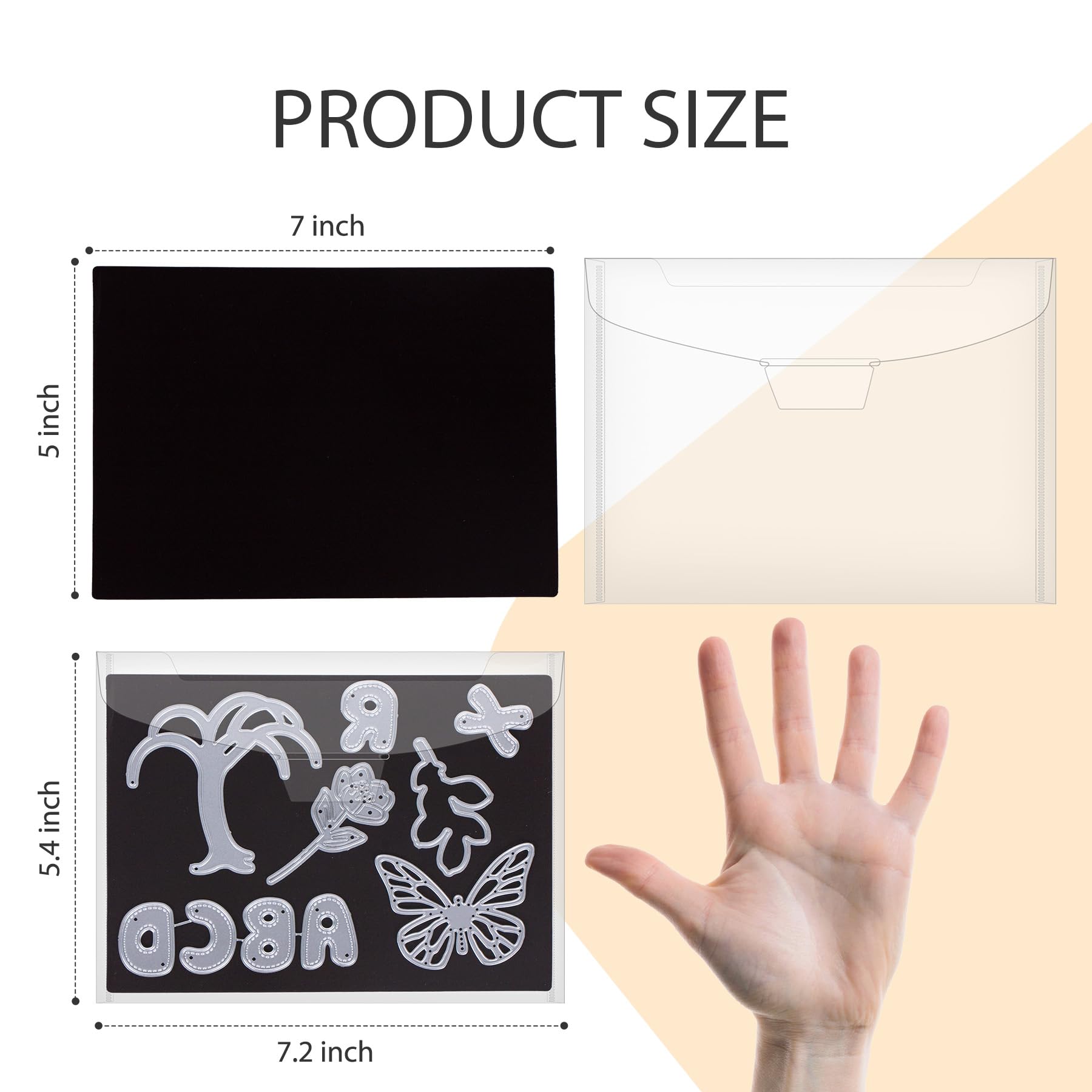 Amazon.com: UNIMEIX 24 Pcs Magnetic Sheets for Die Storage Stamp