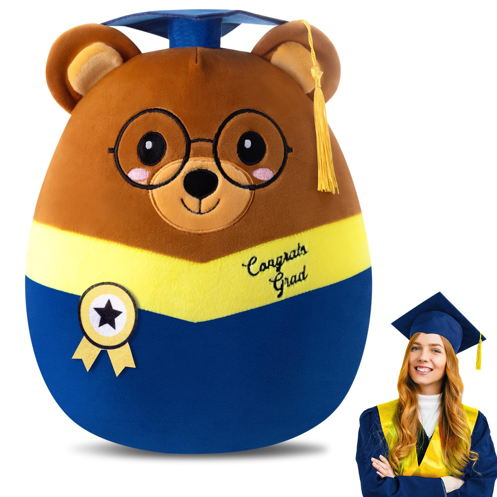 Amazon.com: Blueweenly 2026 Graduation Bear 12 Inch Large Stuffed