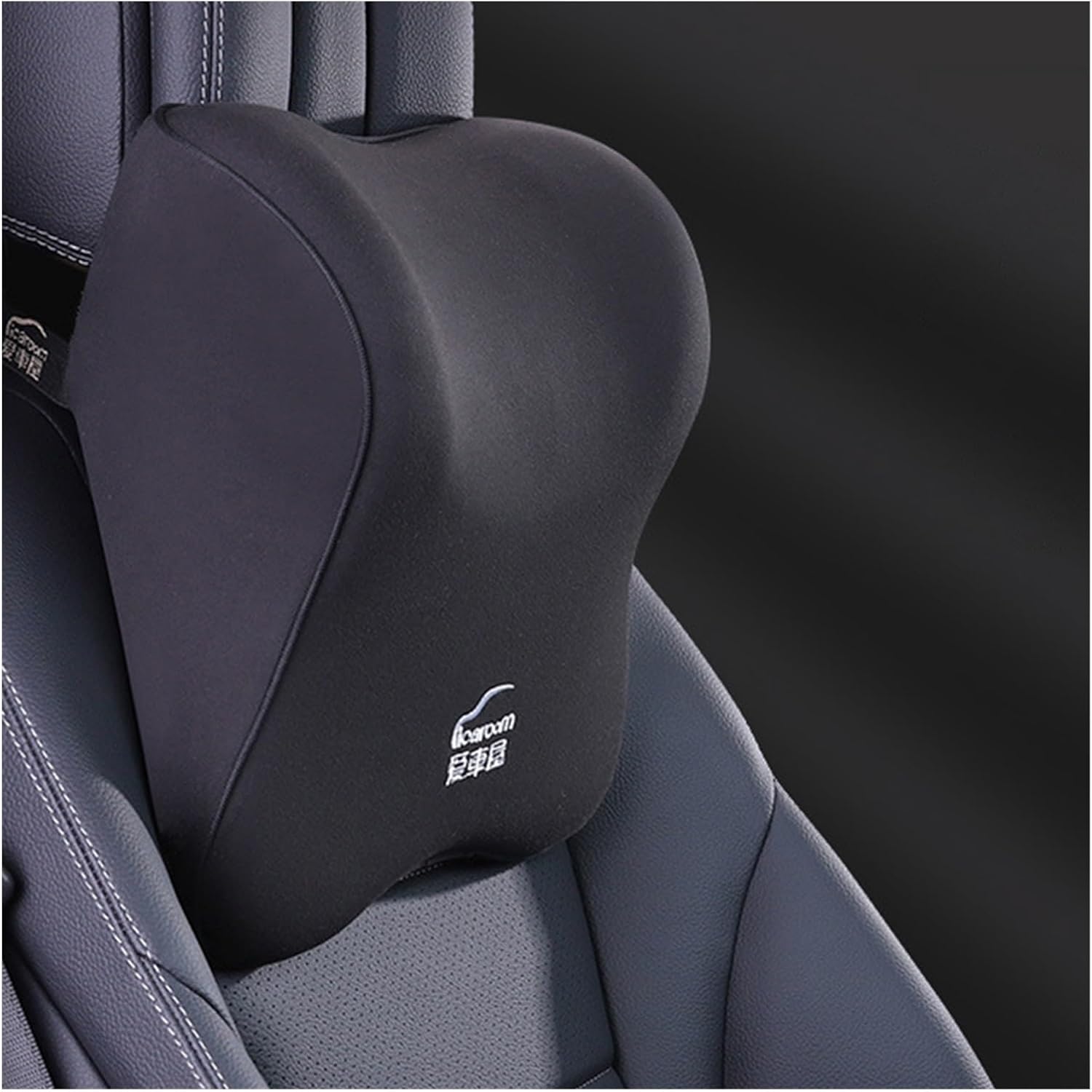 QQLADY X Car Seat Headrest Pillow Neck Lumbar Support Pillow for Car Travel Pillow Soft Seat Back Support Waist Pillow Car Accessories X (Color : Neck Pillow 1-02)