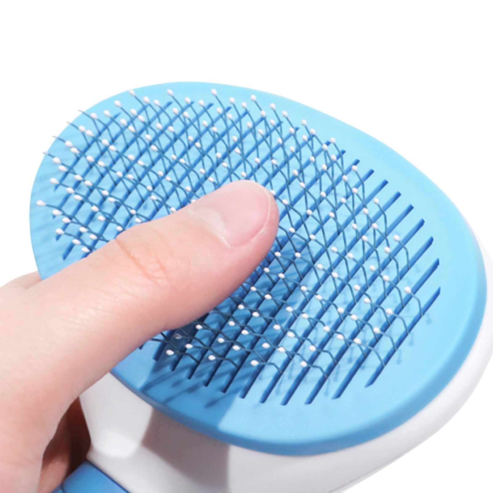 CHENGZI Pet Cat Dog Grooming Nail Clipping Set Grooming Comb, Blue - Image 2