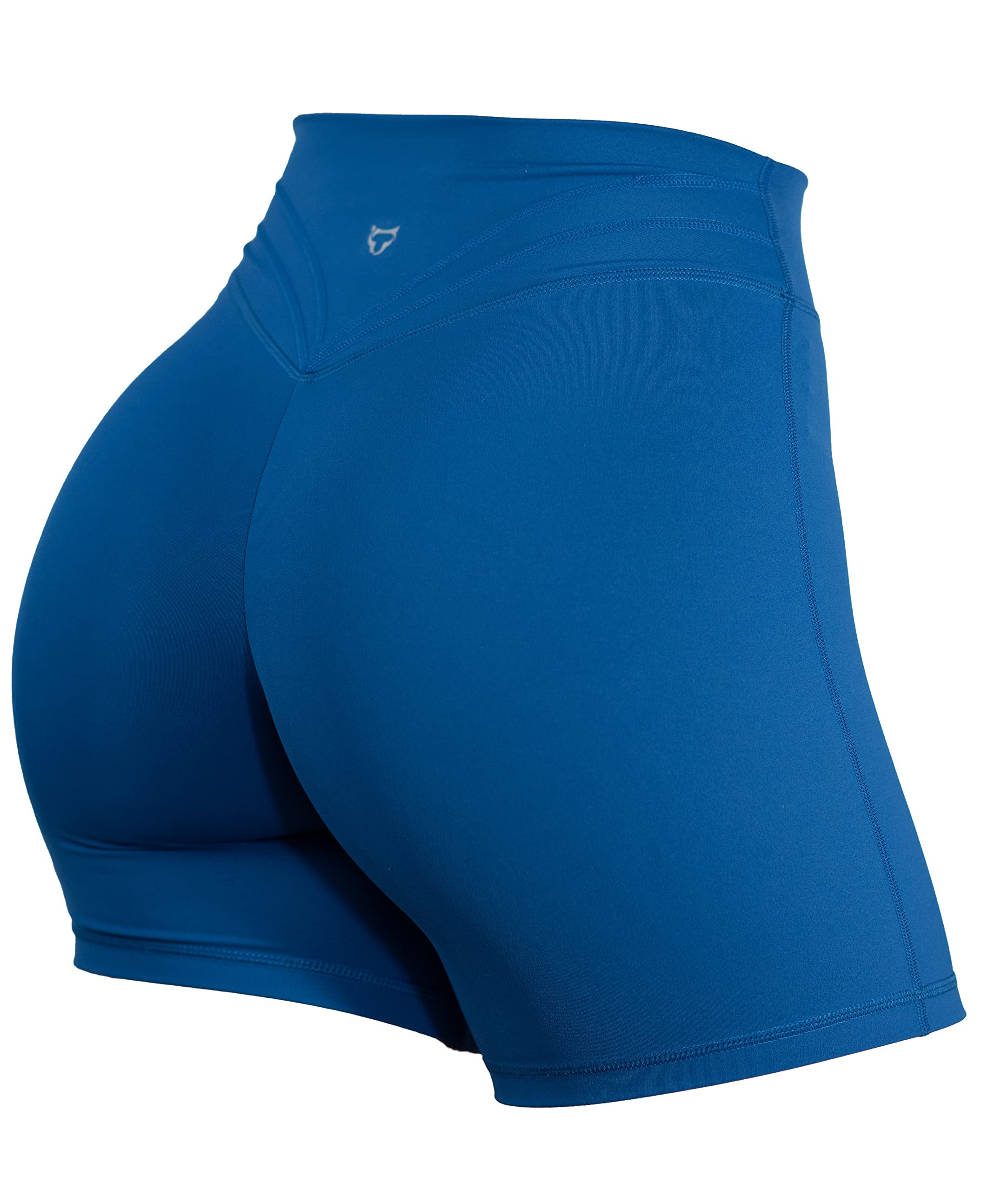 TomTiger High Waist Workout Shorts For Women | 5" Gym Running Yoga Bike Shorts With Tummy Control - View #8