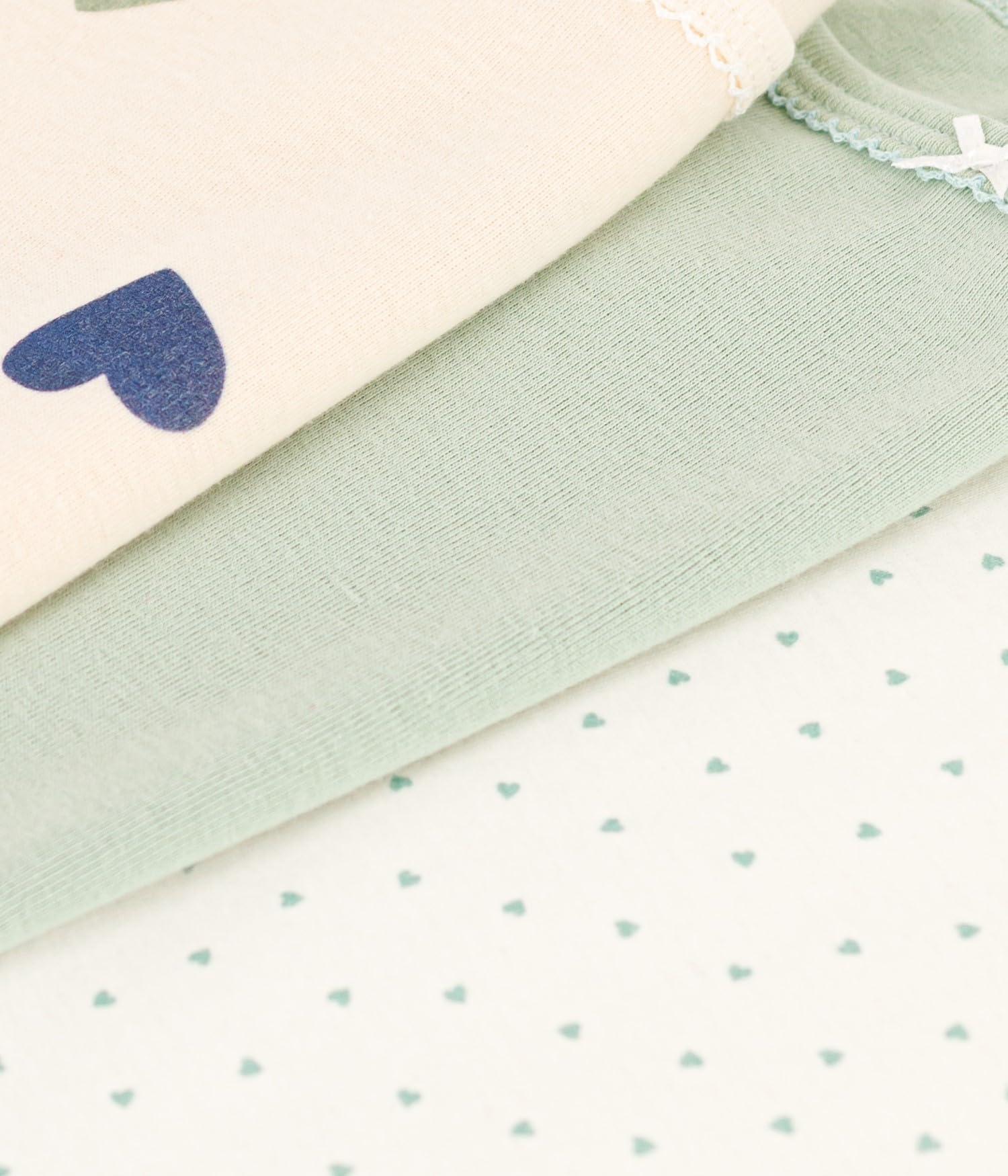 Petit Bateau Mädchen Hosenträgerhemden (3er Pack)