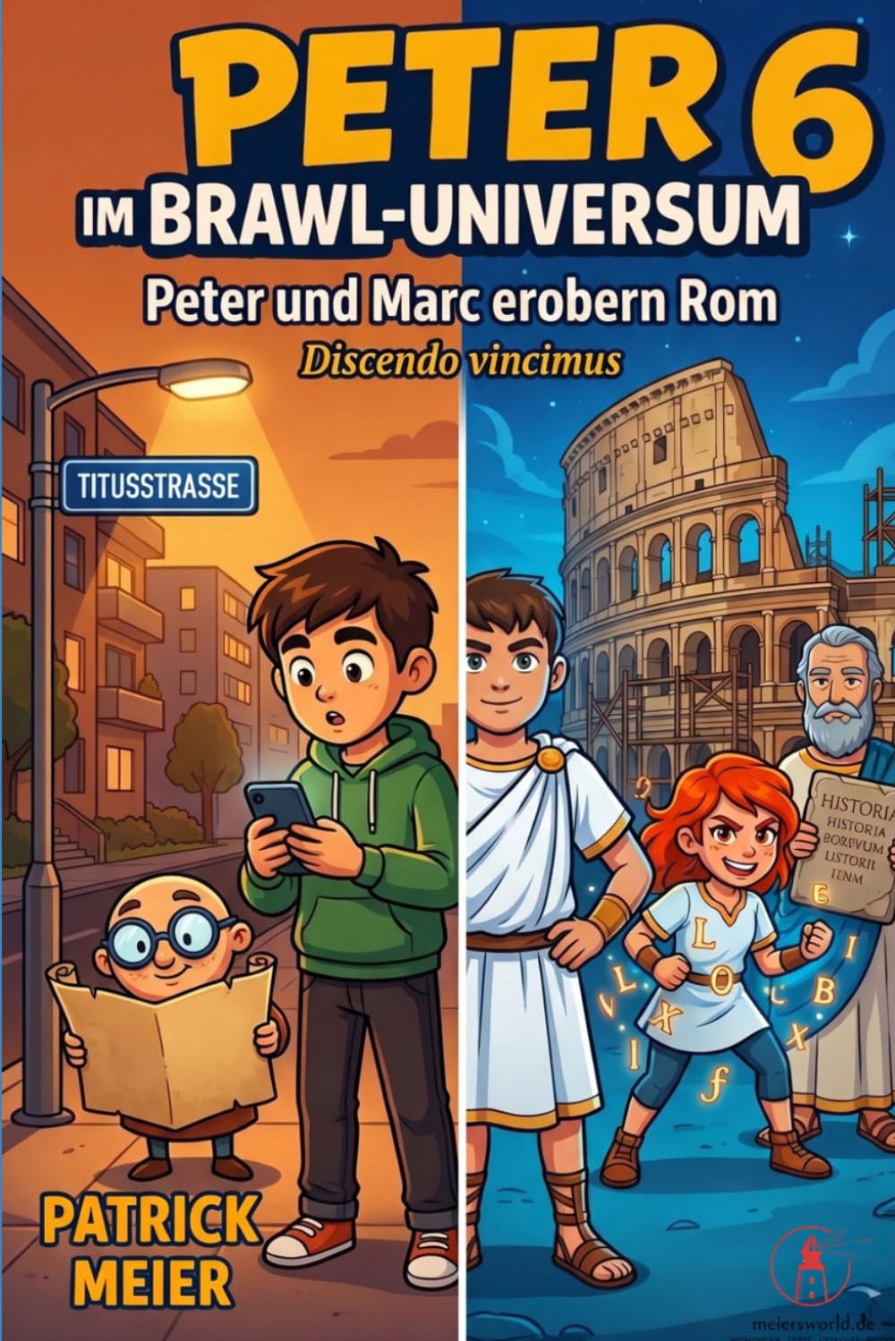 Peter im Brawl-Universum 6 – Peter und Marc in Rom - Discendo vincimus: Mit Marc und Peter durchs alte Rom – Latein lernen mit Spaß und Abenteuer (Die ... entdecken ihre Superkräfte – durch Lernen!)