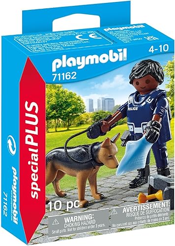 Miniatura 3 de Playmobil 71162 Policía con perro de búsqueda