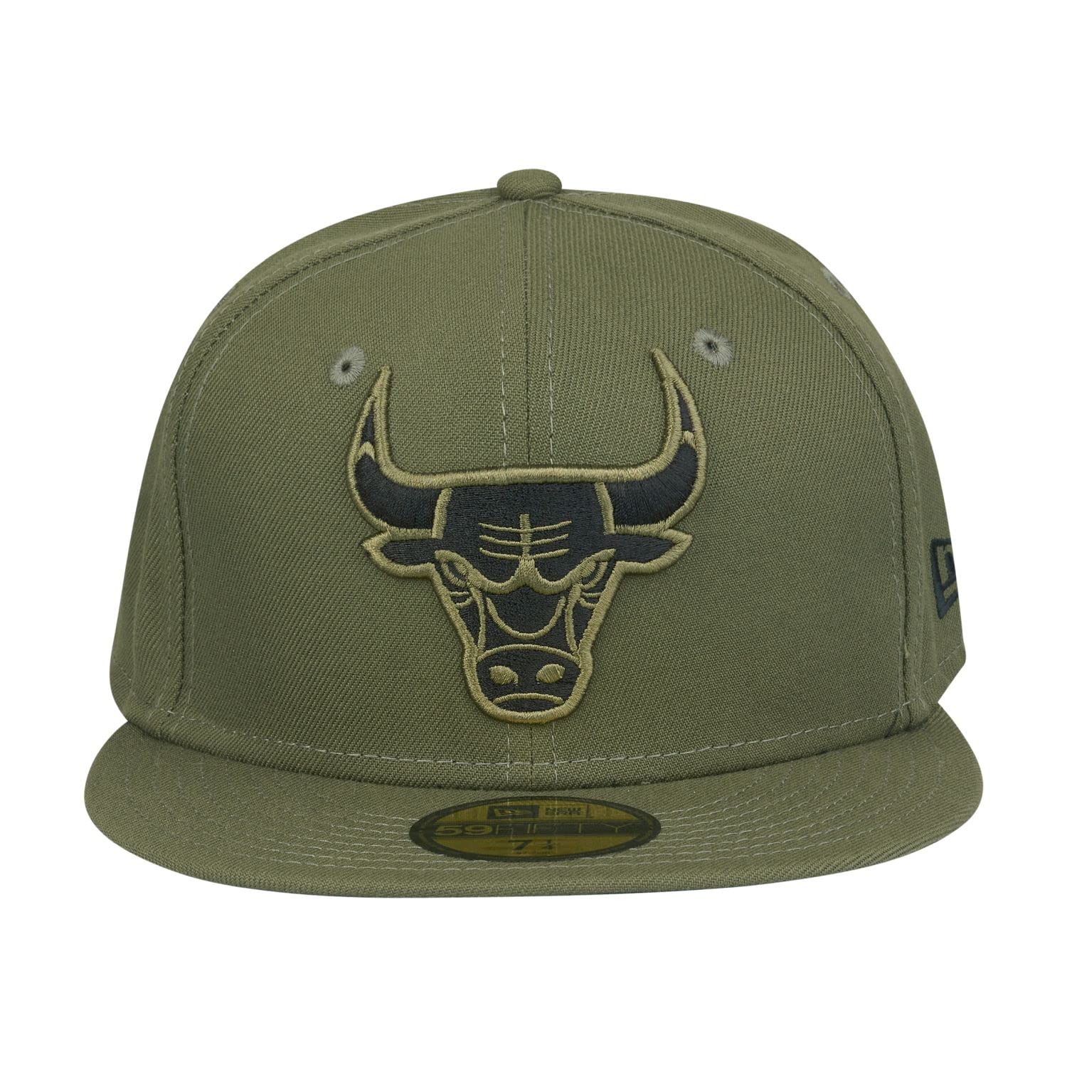 New Era 59Fifty Fitted Cap - NBA Chicago Bulls Oliv - 7 1/2