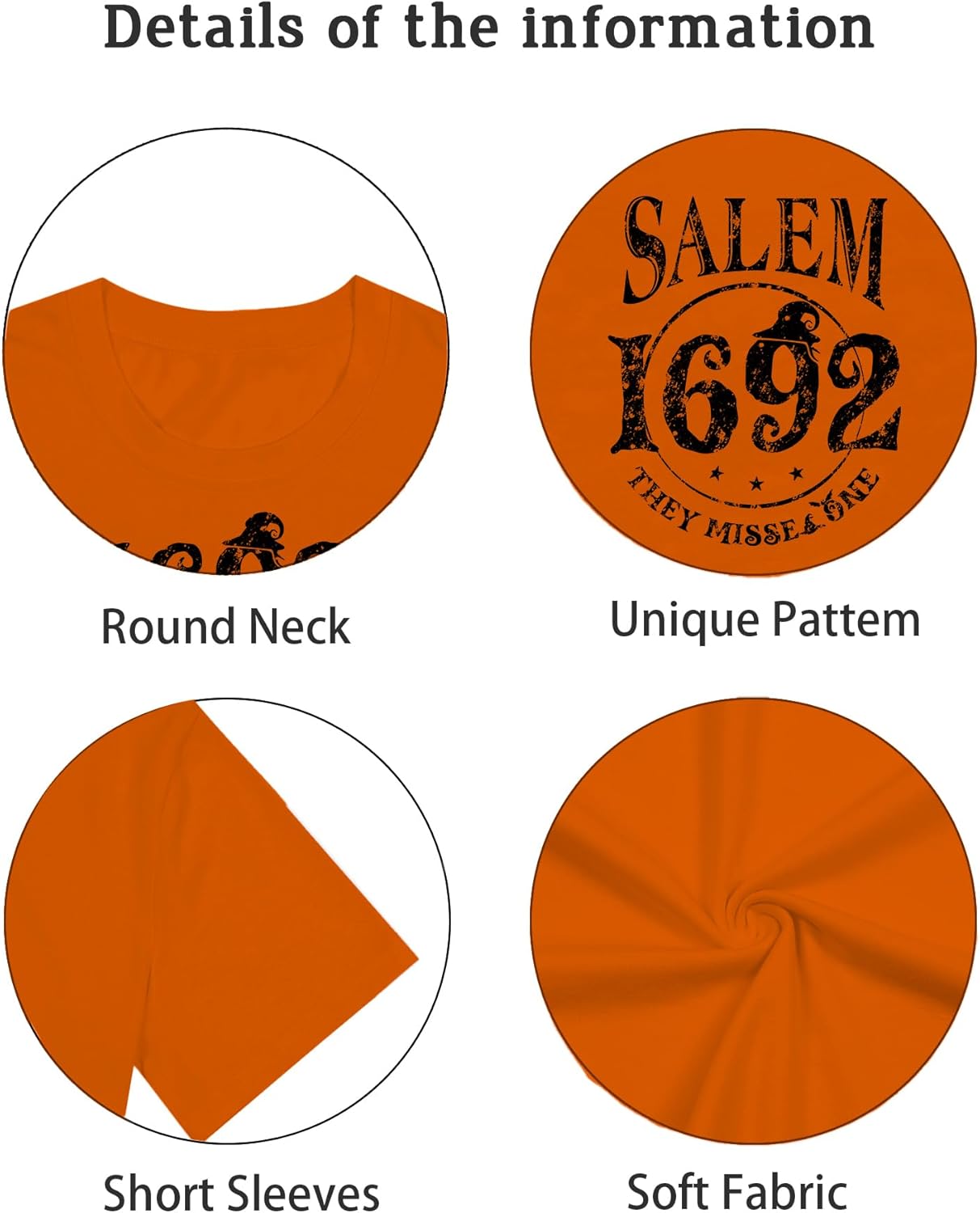 Halloween Costumes Woman 2025 Salem 1692 They Missed One Shirt Vintage Witch Sanderson Sisters T-Shirts - Image 5