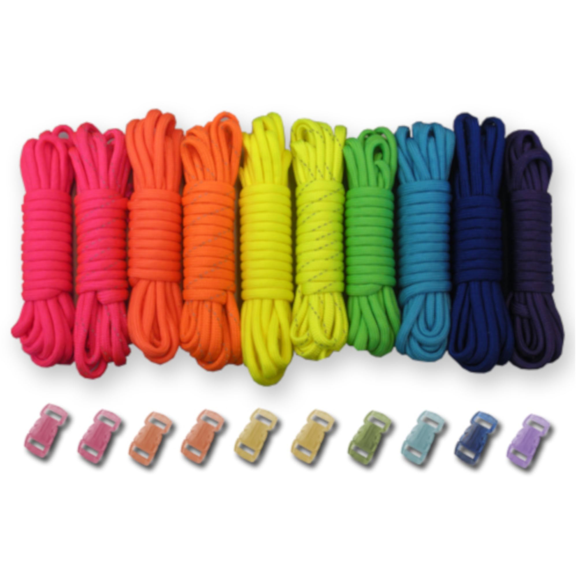 PARACORD PLANET 550lb Type III Paracord Combo Crafting Kits with Buckles — view 13