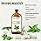 EUQEE Peppermint Essential Oil 118 ml Pure Peppermint Oil with Glass Dropper, Great for Aromatherapy, Diffuser, Soap Candle Making - 4Fl. Oz