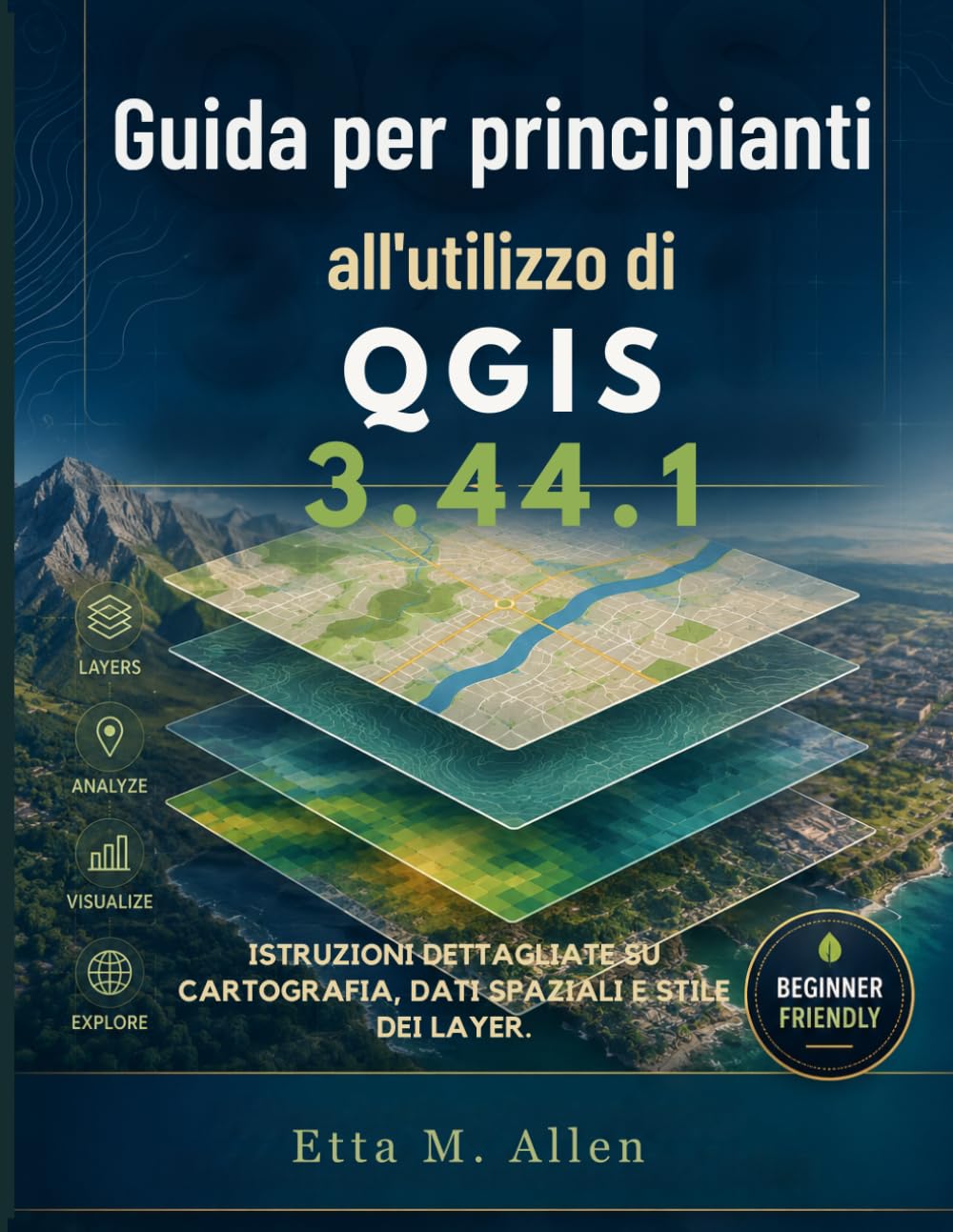 Guida per principianti all'utilizzo di QGIS 3.44.1: Istruzioni dettagliate su cartografia, dati spaziali e stile dei layer.