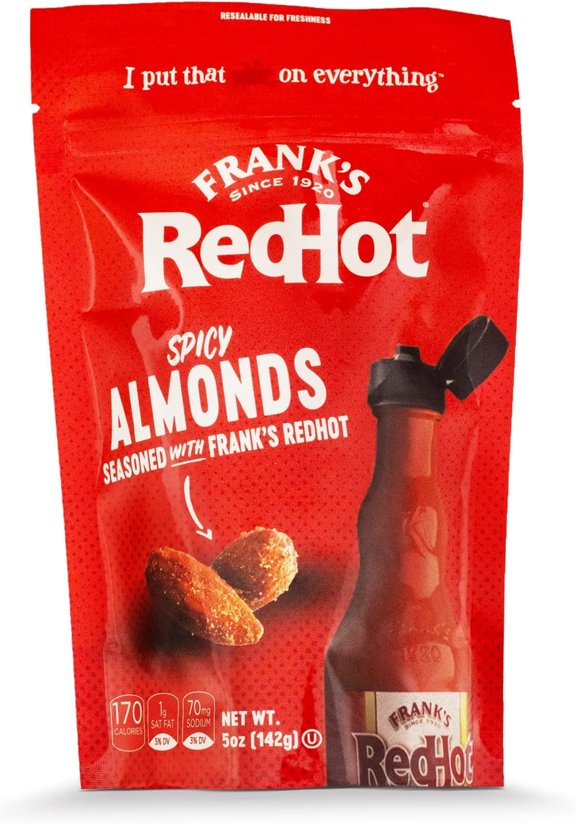 Frank's Almonds (5oz Bag - Pack of 1)