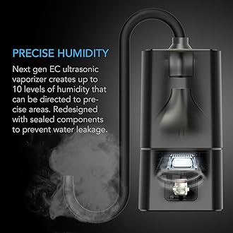 AC Infinity CLOUDFORGE T7, Plant Humidifier 15L with Onboard Smart Controller, Humidity Balance Programming, Commercial Grade Indoor Room Humidifier for Plants in Grow Tents, Grow Rooms, Greenhouses