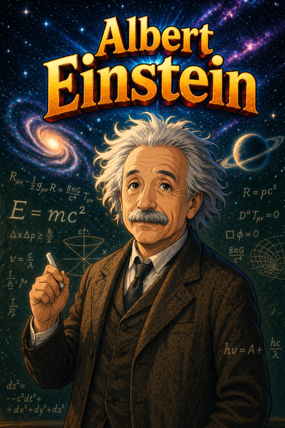 Albert Einstein: Genius Physicist Relativity Science Curiosity Innovation Story Biography (Icons of History Manga)