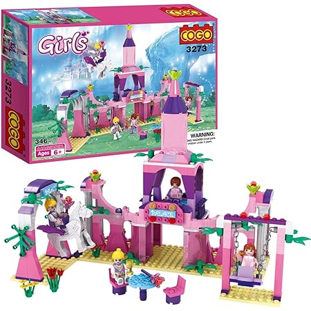 Amazon Cogo ブロック オモチャ 夢幻の世界 知育 積み木 女の子 玩具 プレゼント 346pcs Cg3273 おもちゃ おもちゃ