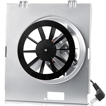 C350BN Upgrade Pure Copper Motor B Unit 50CFM Fan, Compatible with Nutone 696N695 B Unit, C-350C2/VC-307C2ND B, VC305C2N, VC305AN, 696NC Bathroom Fan, 2.0 Sones, 8x7-1/8 Inch Housing Only