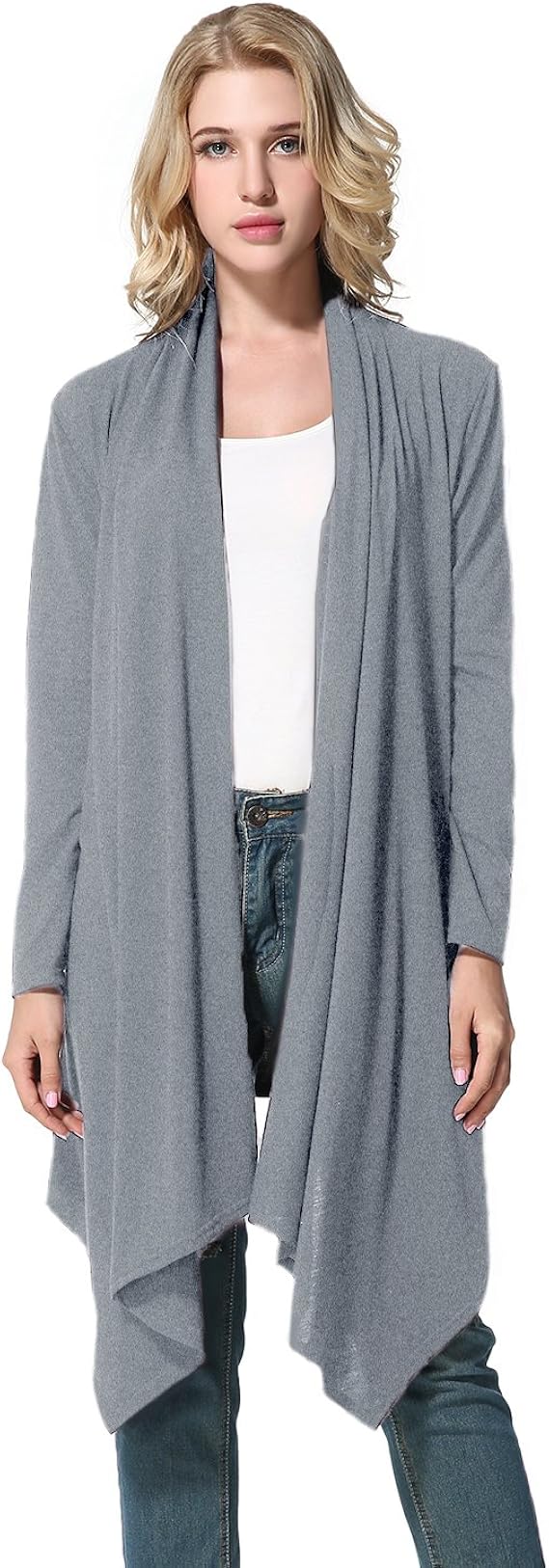 waterfall sweater coat