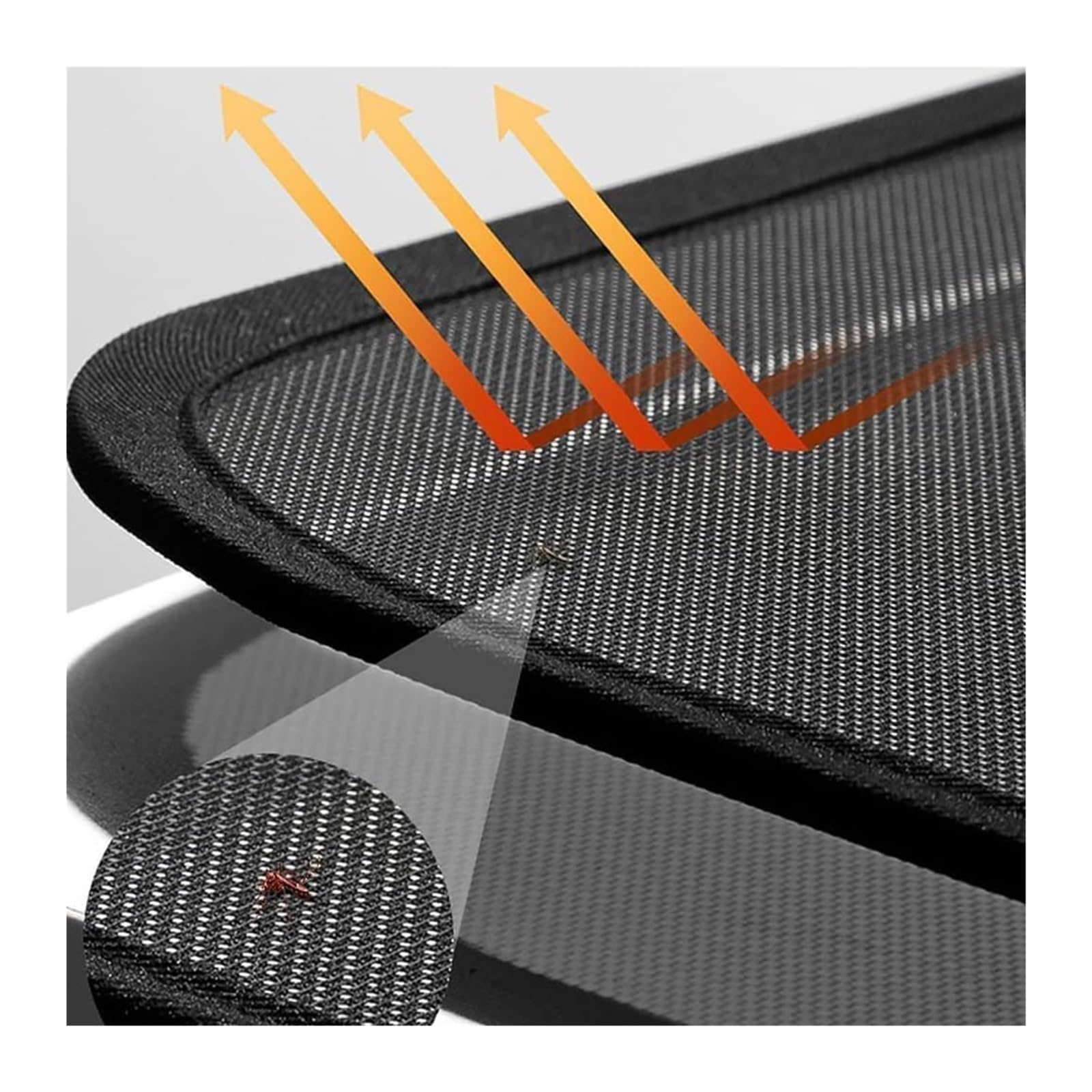 Sonnenschutz Auto Magnetisch Für Ford Für Equator Facelift Vollständige Abdeckung Sonnenschutz Auto Seitenfenster Vorne Hinten UV-Strahlen Sichtschutz 7-teilig-ganzauto(1pcs Rear)