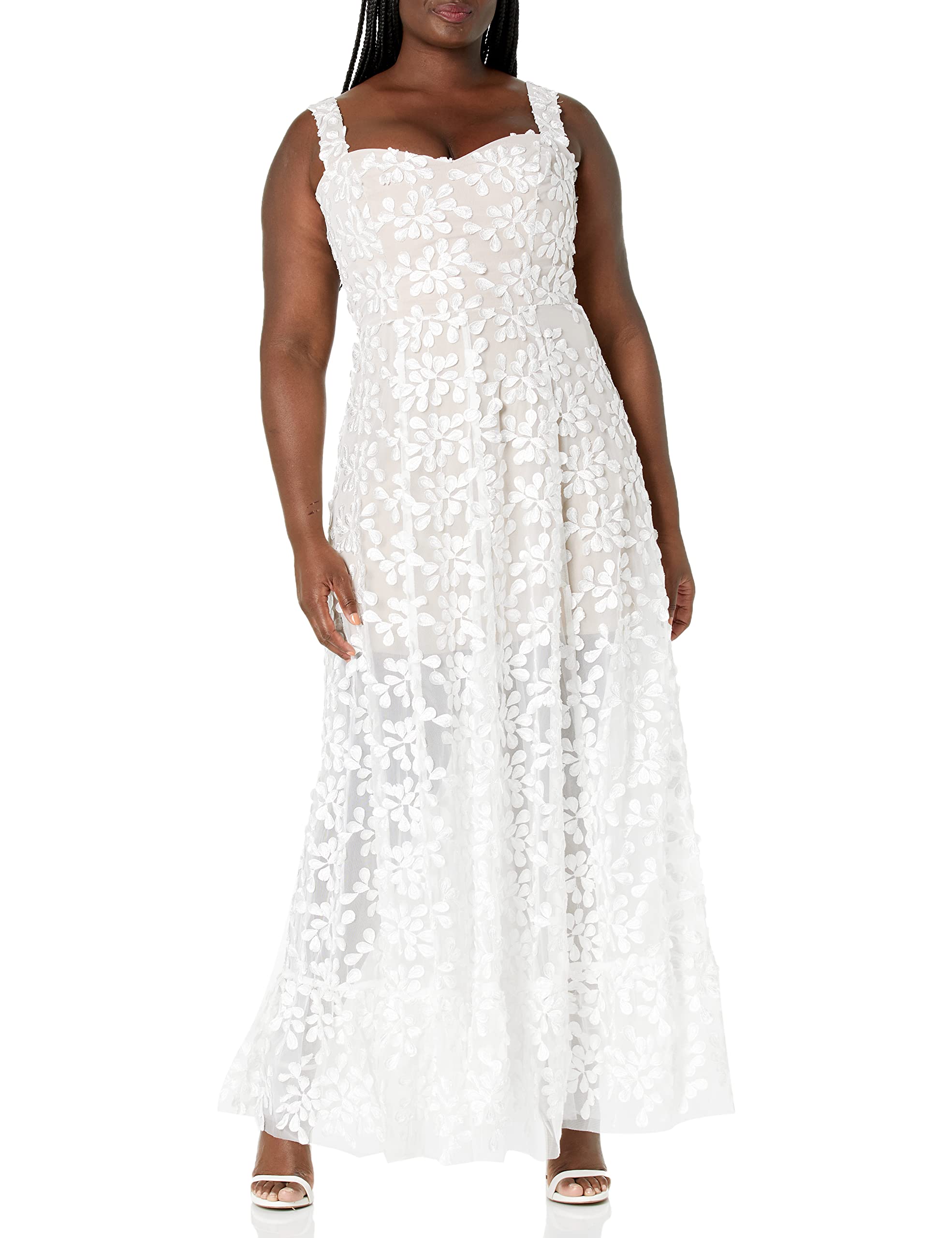 Dress The Population Womens Anabel Sweetheart Bustier Maxi Dress product thumbnail 3