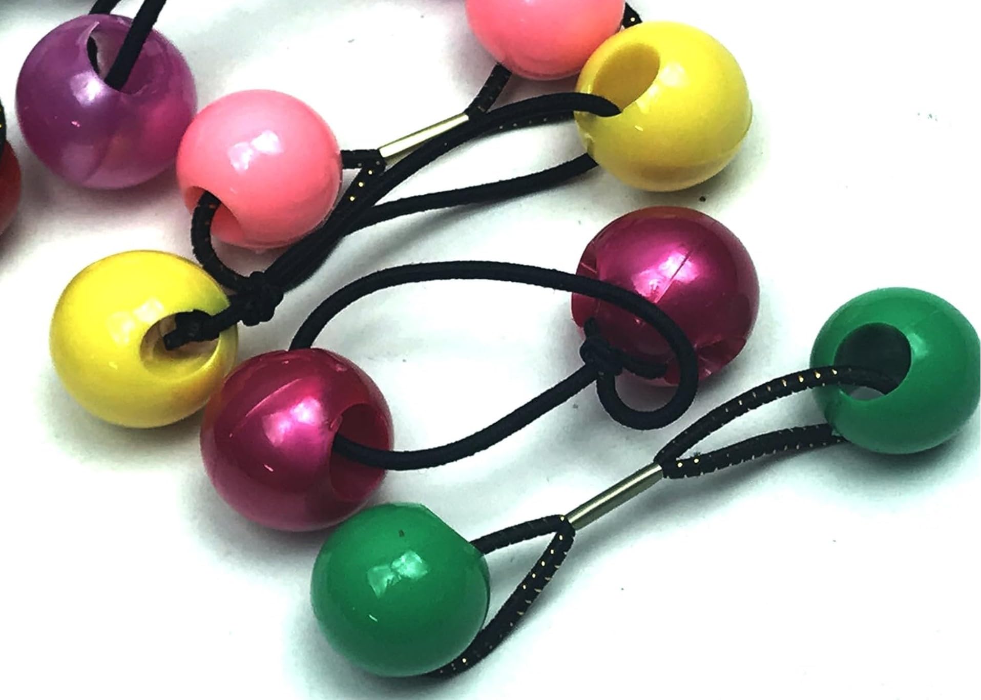 Crispy CollectionCrispy Collection Accesorios para el pelo para niñas, varios soportes elásticos para coleta, 500 Pieces,