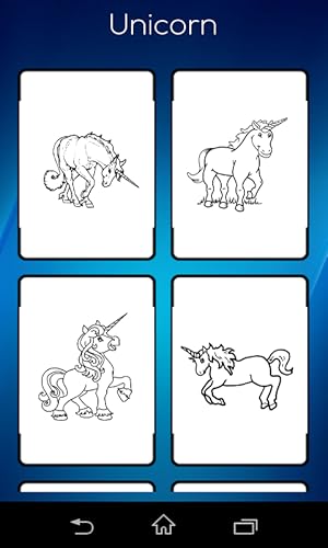 Unicorn Coloring Book