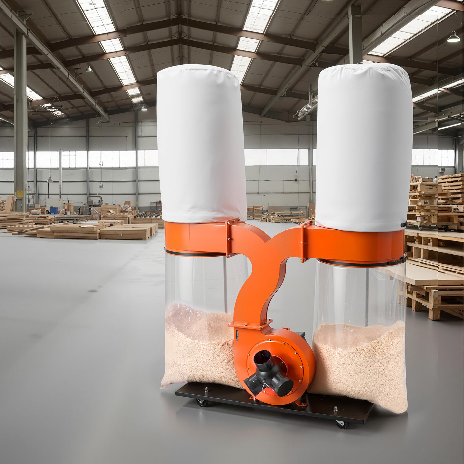 VEVOR Absauganlage 2634,47 m³/h 2,5 Mikron 3,0 PS 2800 U/min Vliesstoff
