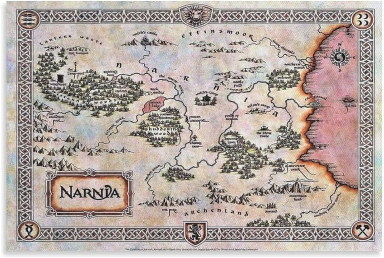 dinetic-the-chronicles-of-narnia-fantasy-map-narnia-philippines-ubuy