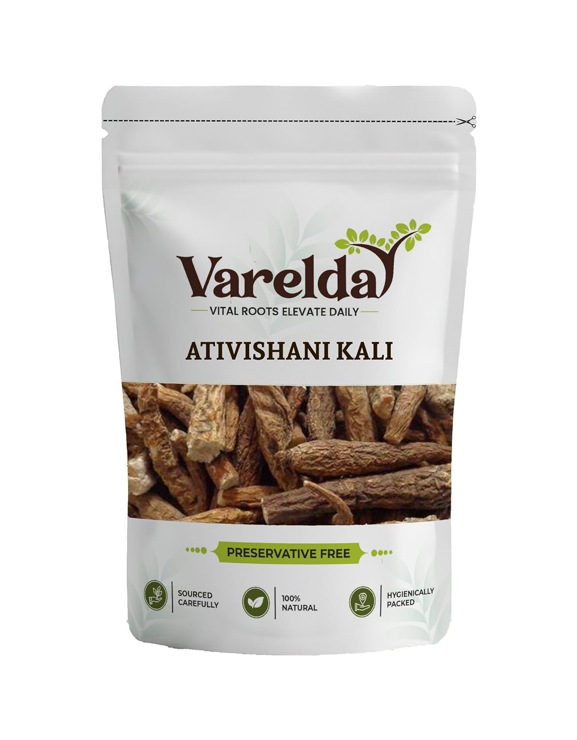 VARELDA Ativishani Kali - Atees Mithi - Aconitum palmatum (1000 Grams) - Review, Price and Buying Guide