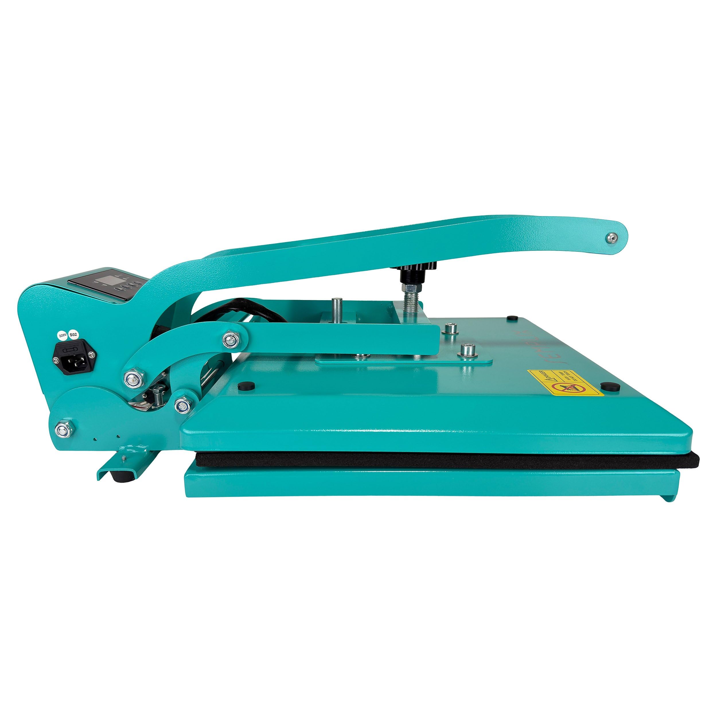 SEMPLIX Transferpresse, Wärmepresse Heizplatte 38x38 cm