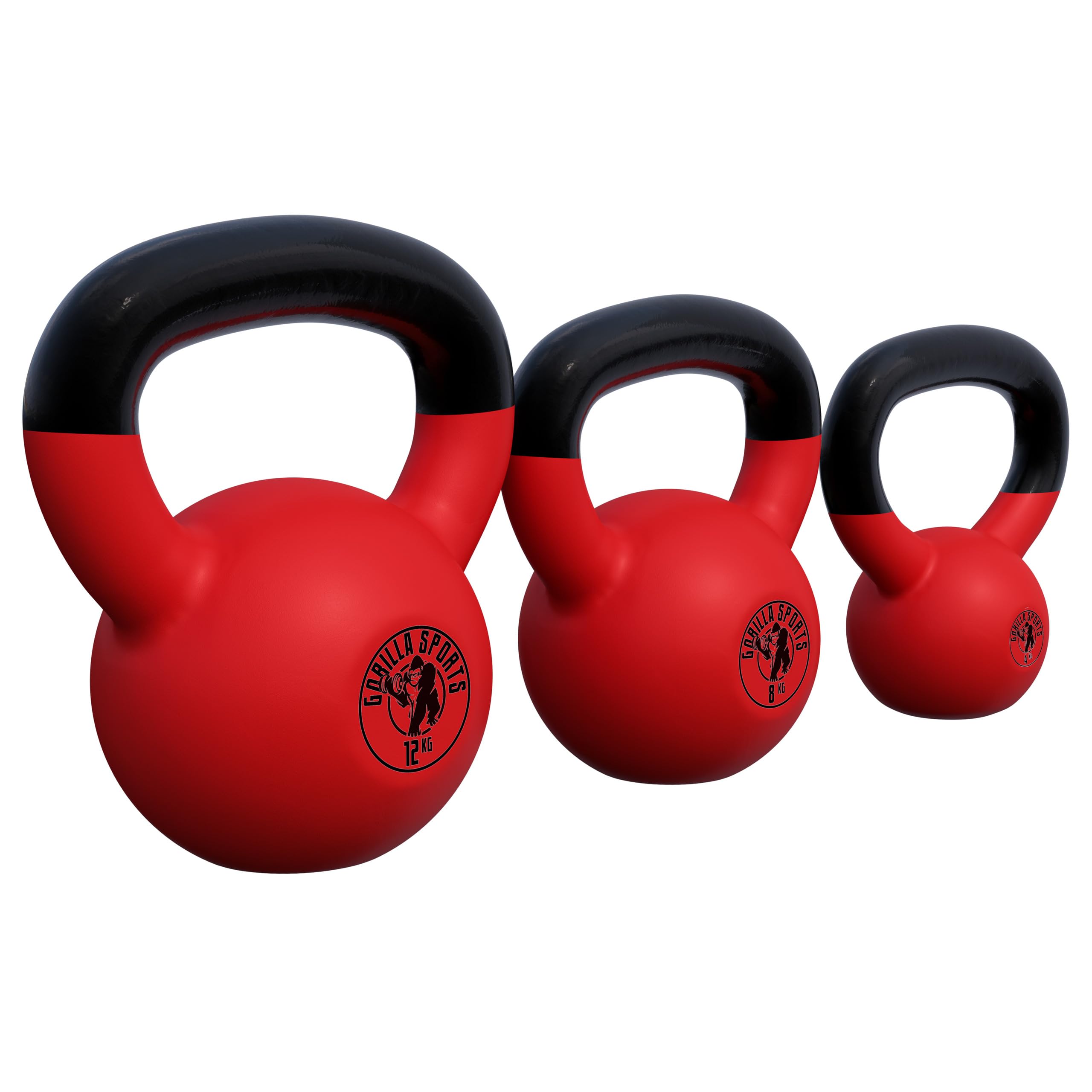 Kit Fitness FITFIU SHAPES - 4 Accessoires : Kettlebell, Haltères, Dragonnes, Disques Glisseurs