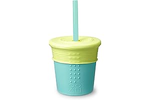 Siliskin: A Refreshing Twist on Hydration with Teal Silicone Straw Cup