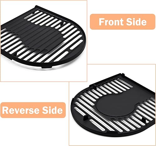 Miniatura 3 de Criditpid Rejillas de hierro fundido para parrillas Coleman Roadtrip Swaptop Grills LX LXE LXX, rejillas de cocina, accesorios de repuesto para