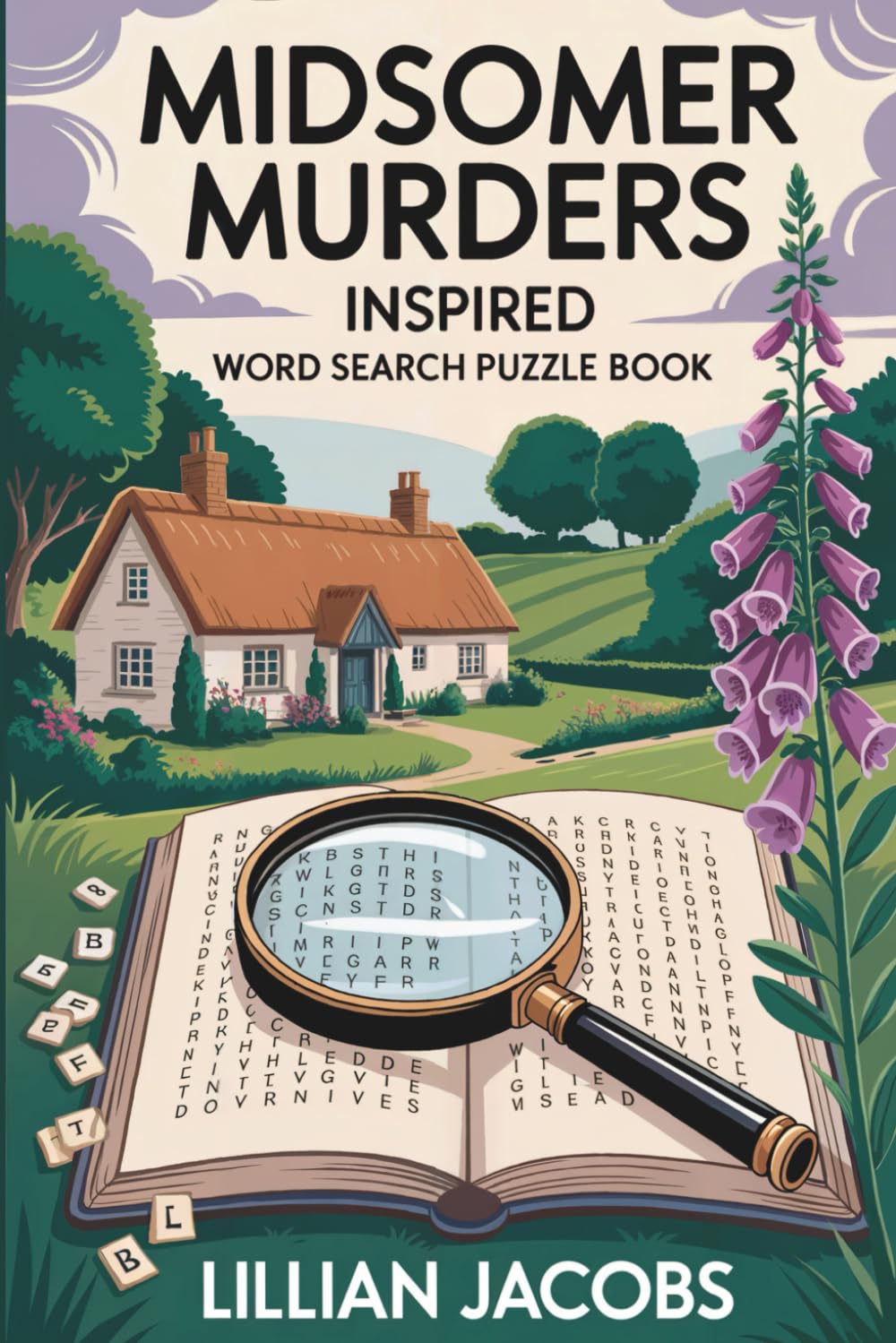 Midsomer Murders Inspired Word Search Puzzle Book: 115 Puzzles for Fans of British Crime Drama with 1,500 Words Puzzle Game for Adults