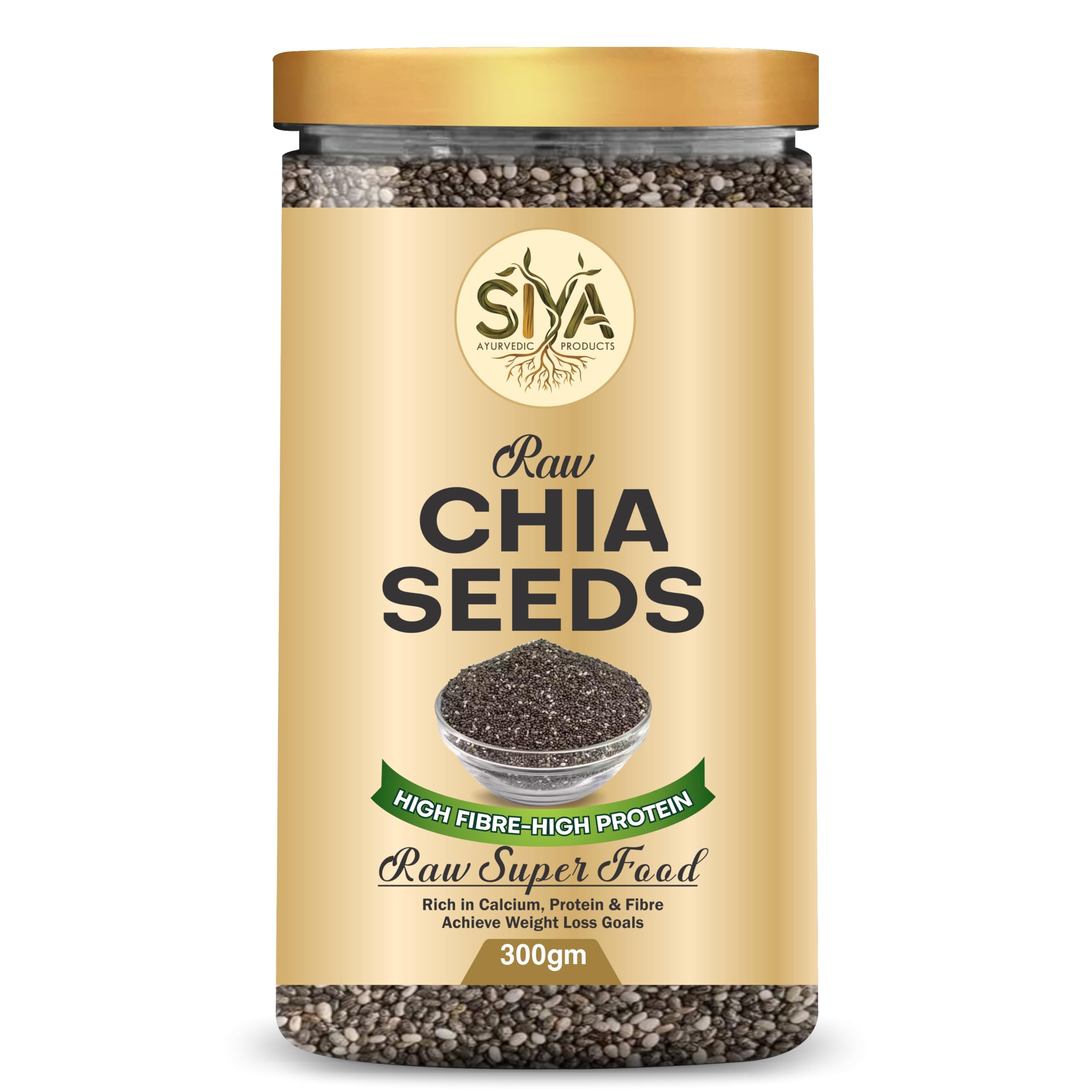 Siya Chia Seeds 300 Gram (100% Organic)-image-35