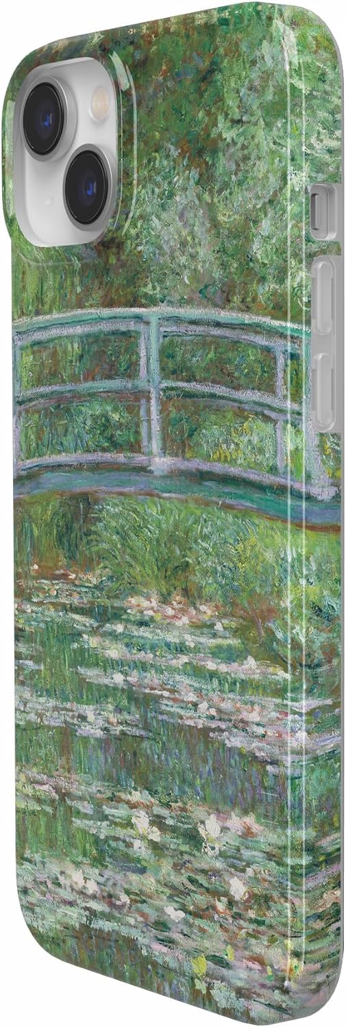 Casely iPhone 14 Plus Case | Monet's Bridge | The Met Museum | Compatible with MagSafe | Classic Ultra Slim Design