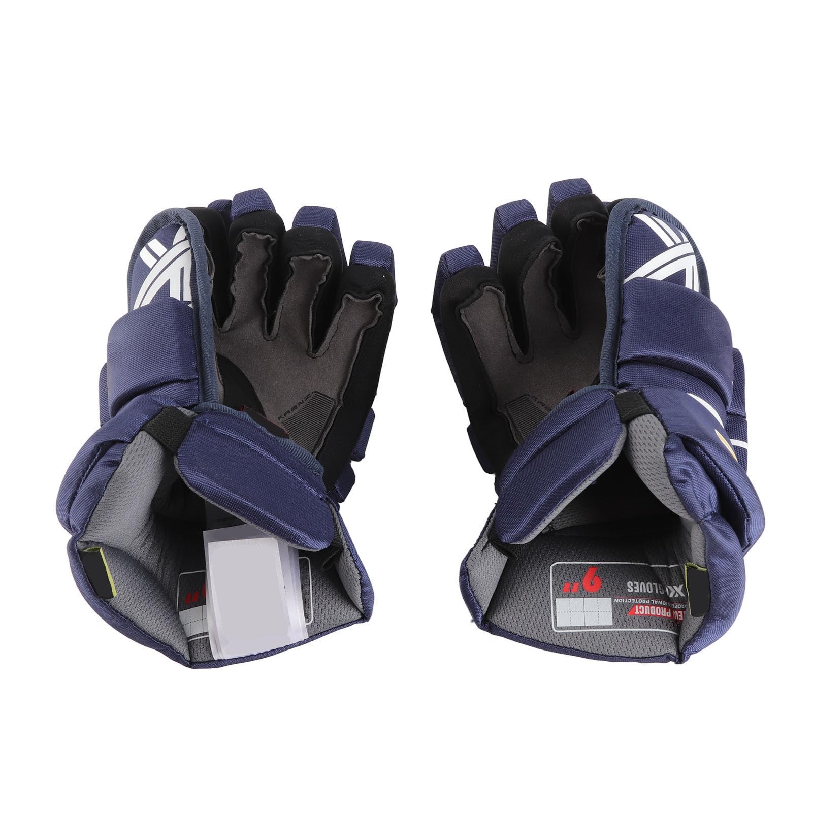 Atmungsaktive Rote Eishockey-, Handschutz für ältere Spieler, Rollschuhlaufen