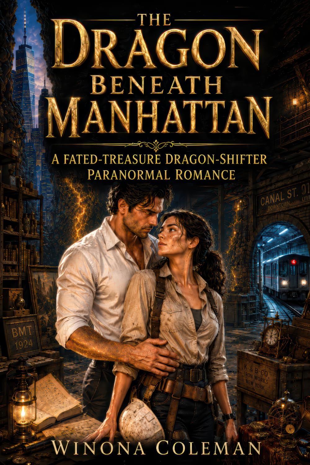 The Dragon Beneath Manhattan: A Fated-Treasure Dragon-Shifter Paranormal Romance