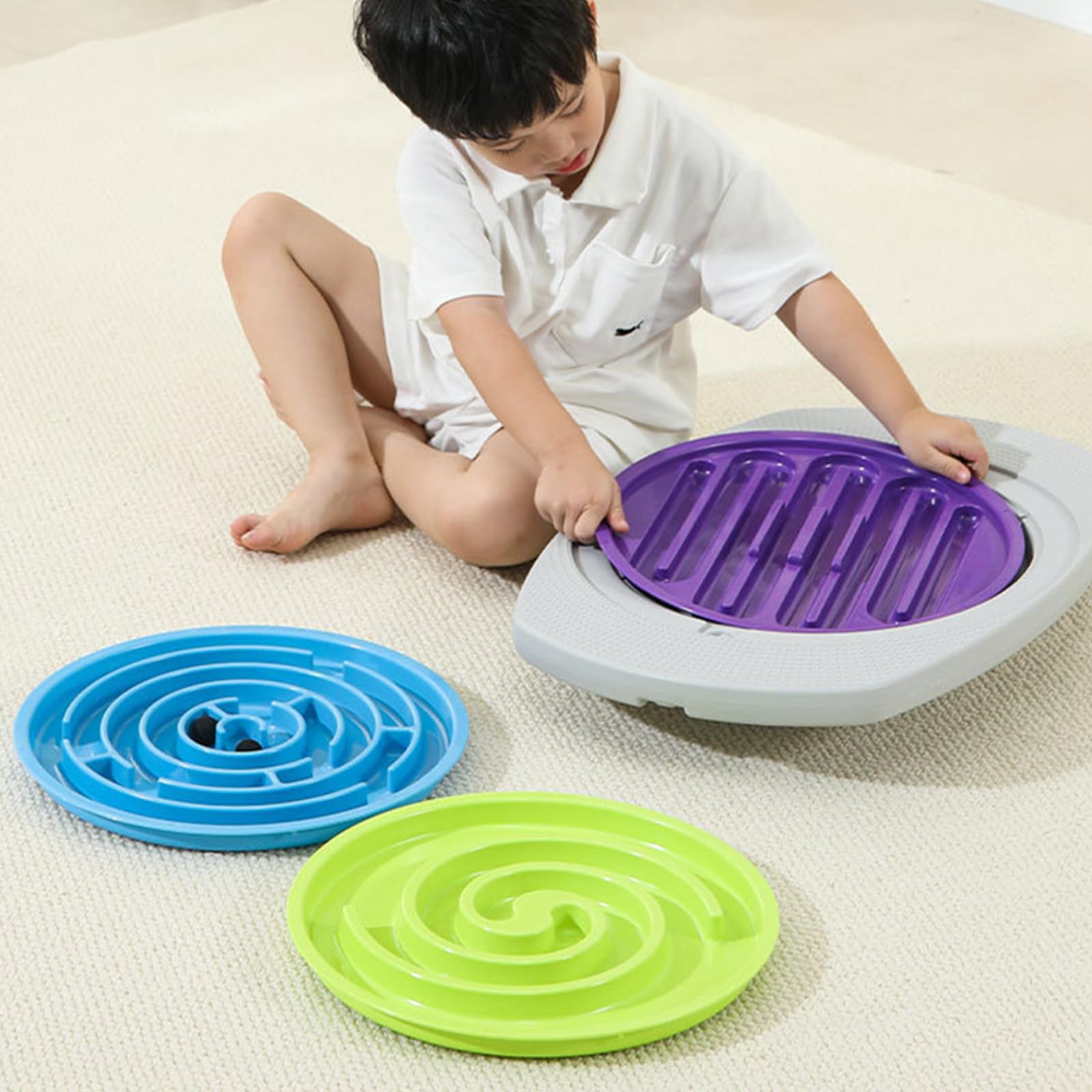 Balance Board Maze for Kids,Sensory Integration Equipment,Proprioceptive Toys