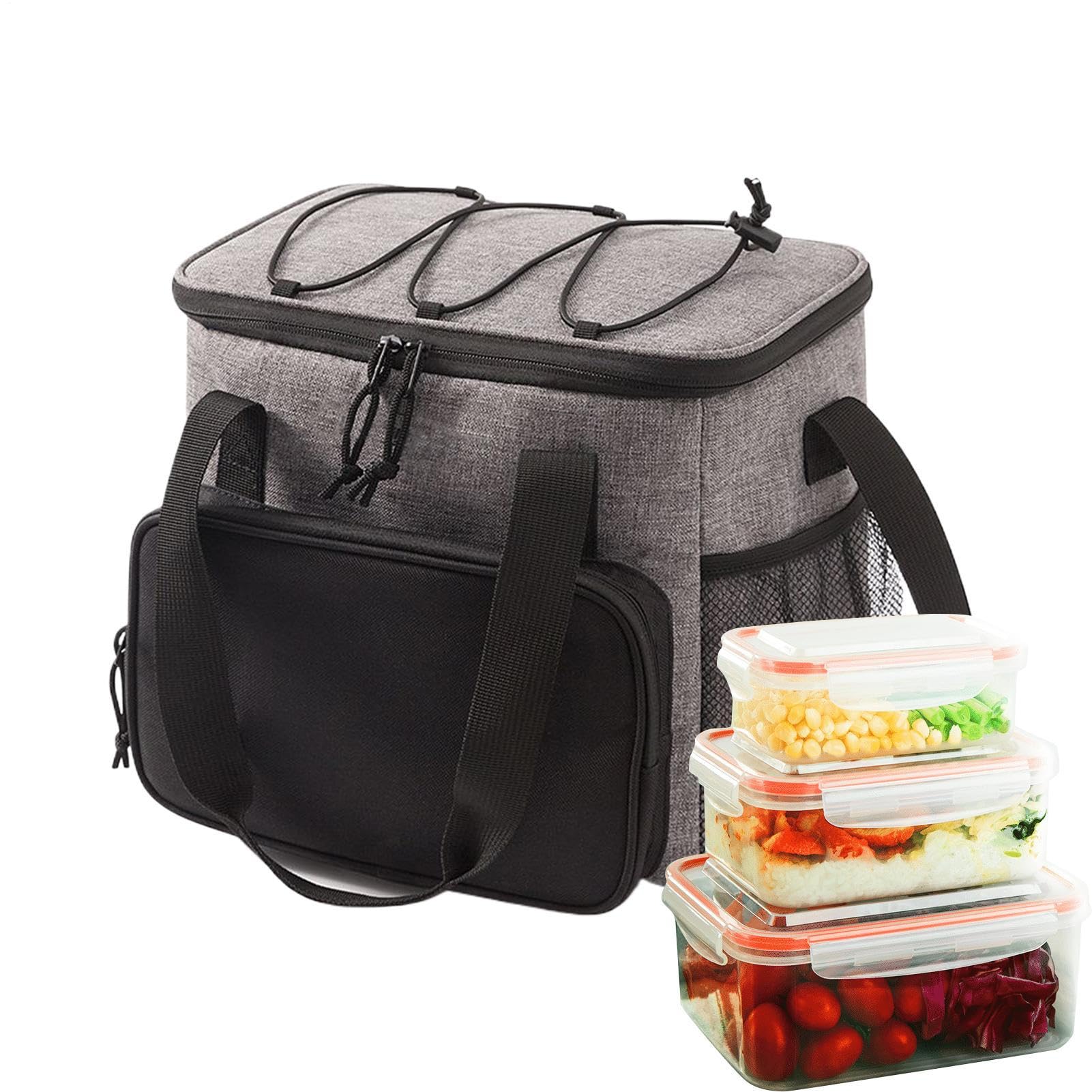 Refrigerador de Viaje | isotérmica Impermeable de Oxford | Refrigerador de Comida para Piscina, camión de Trabajo de Coche | Playa Camping Picnic Road Trip