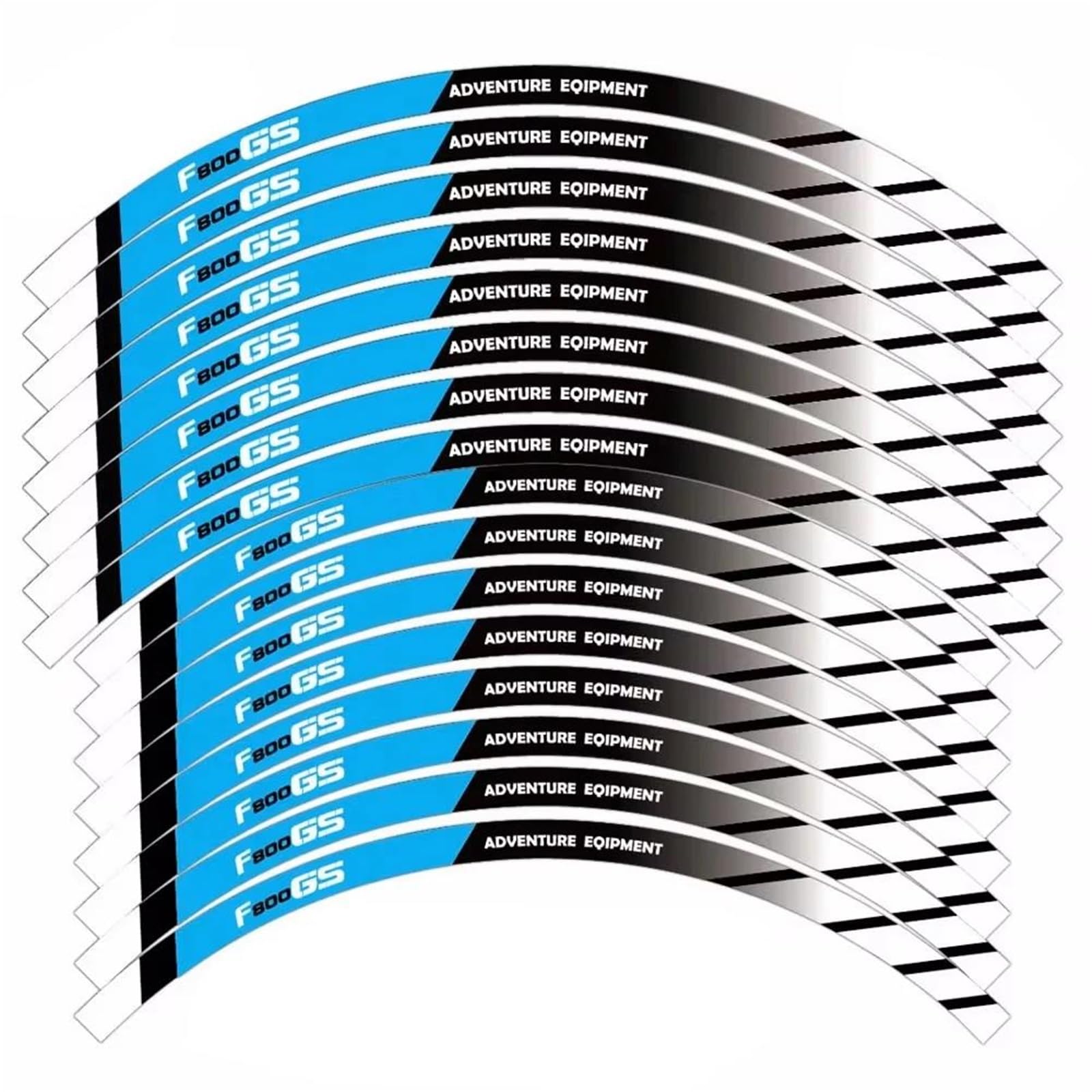 Wheel Stickers Motorcycle Wheel Decal for BMW F800GS F800 F 800 GS 800GS 21″17″ Reflective Rim Decals Stripe Tape Hub Stickers Rim Reflective Decal