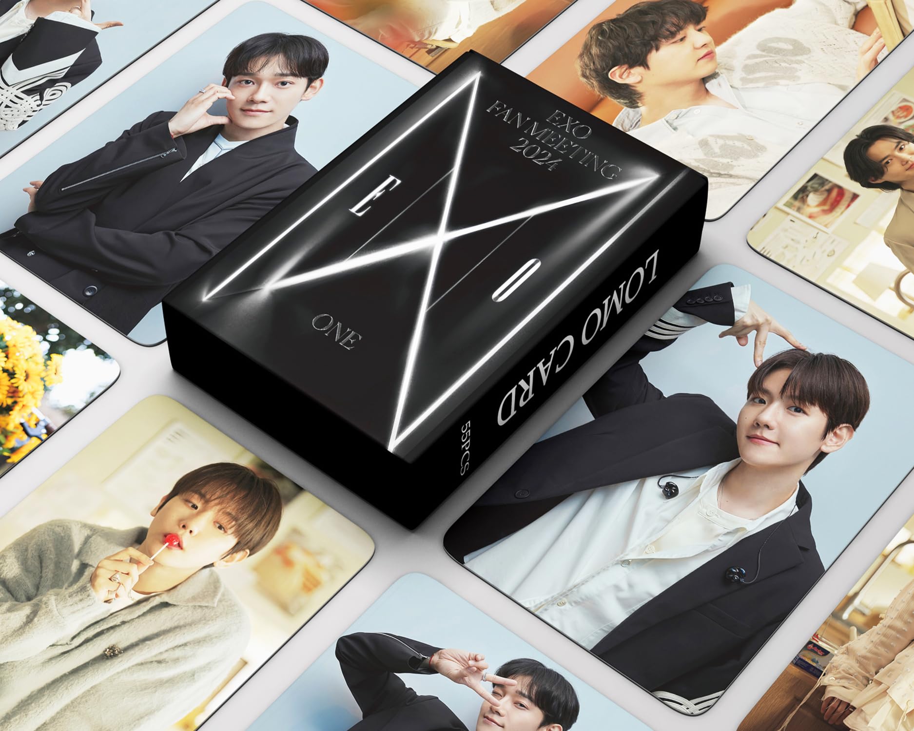 Funwaretech EXO 2024 EXO Fan Meeting:ONE Photocards 55 Pcs 2024