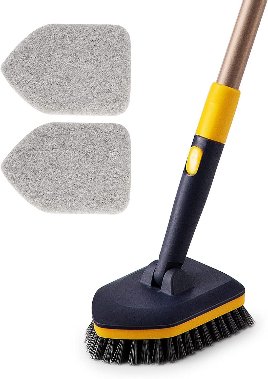 HKV Bathroom Cleaning Brush Bathroom Cleaning Accessories Tiles Cleaning Brush Bathroom Brush with Long Handle Tile Cleaner Brush Bathroom Floor Cleaning Brush (Bathroom Cleaning Brush) (B0CS35N9FD) Amazon Price History, Amazon Price Tracker
